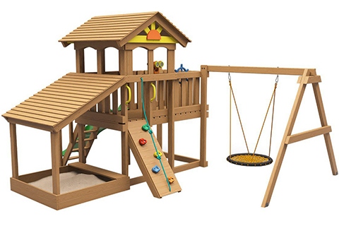 Купить детские площадки для дачи в Уфе – КАТАЛОГ С ЦЕНАМИ